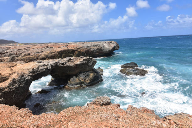 istock Area Known as Three Bridges in Aruba 1139706758