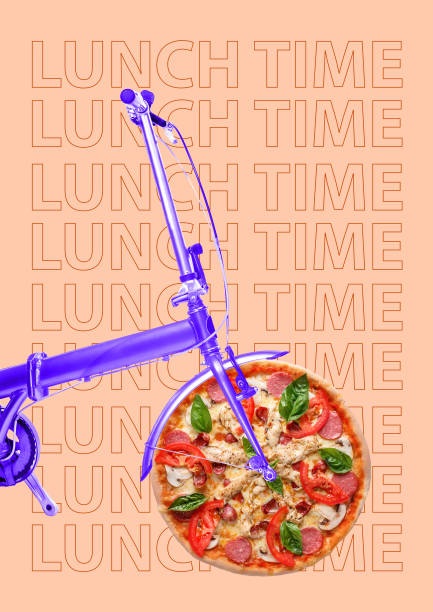 istock It's time for lunch. Modern design. Contemporary art collage. 1139707179