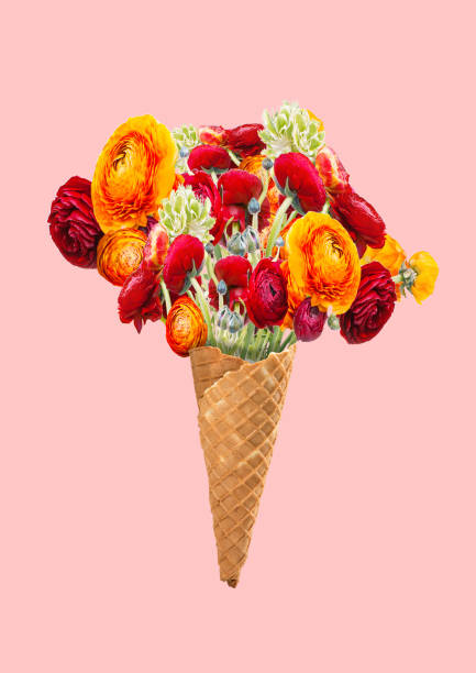Originality. Modern design. Contemporary art collage.
