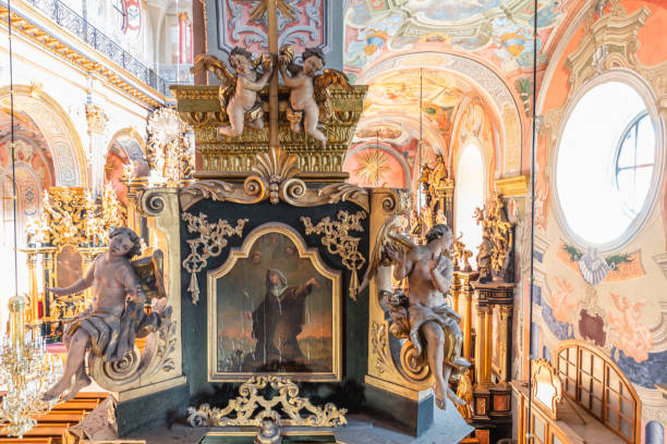 istock Bernardine church interior in lviv, Ukraine 1139707936
