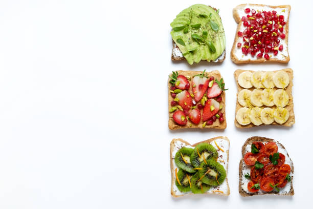 istock Clean eating concept. Sandwich with organic ingredients. 1139709227
