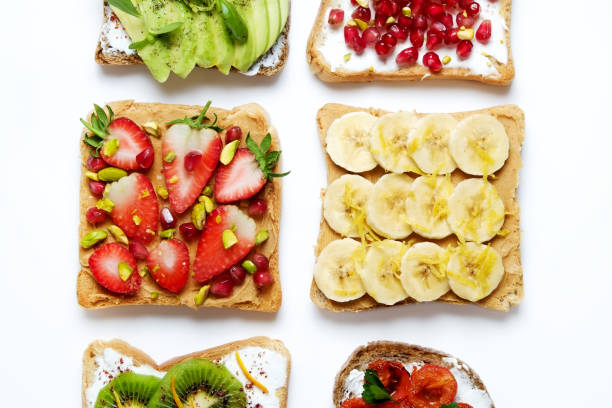 istock Clean eating concept. Sandwich with organic ingredients. 1139709315