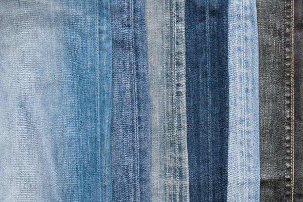 istock Blue jeans texture. Natural denim background. Close up. 1139712167