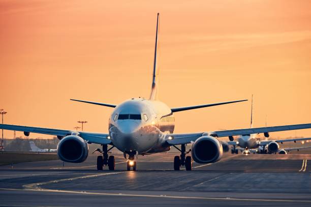 istock Traffic at busy airport 1139713887
