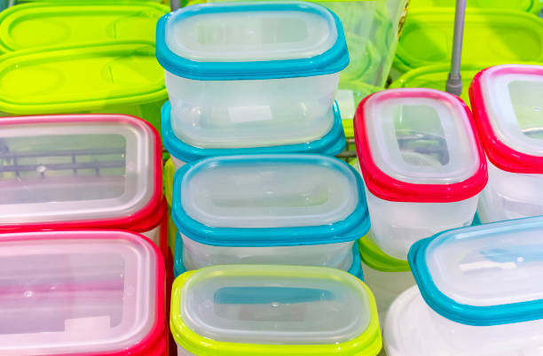 istock Plastic containers for storing food and use in the microwave. 1139714901