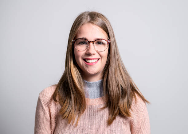 istock Cheerful university student wearing eyeglasses 1139722877