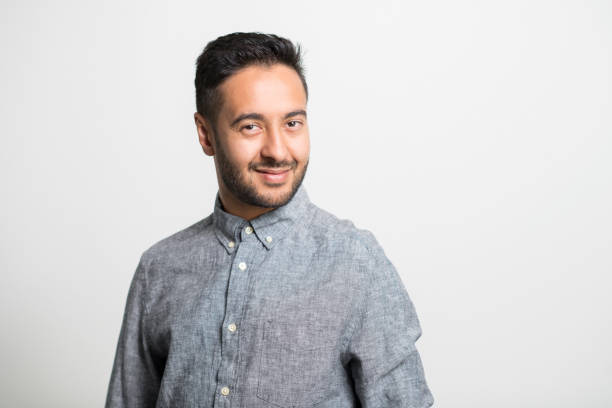 istock Handsome mid adult man smiling by copy space 1139722966