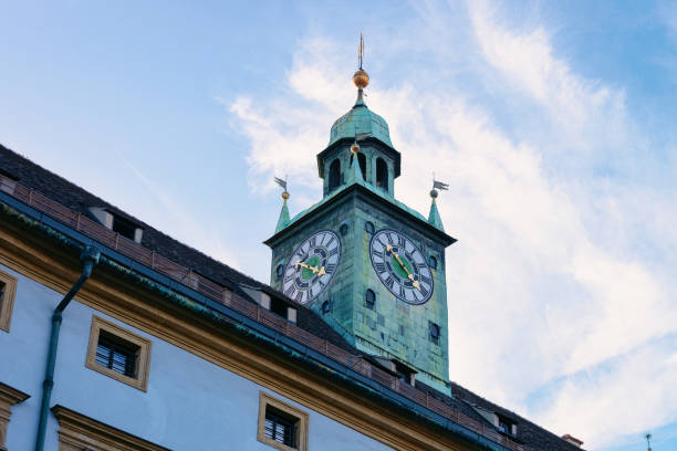 istock Clock tower of Styrian Armoury in Graz 1139723688
