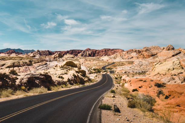 istock valley of fire state park road 1139726767
