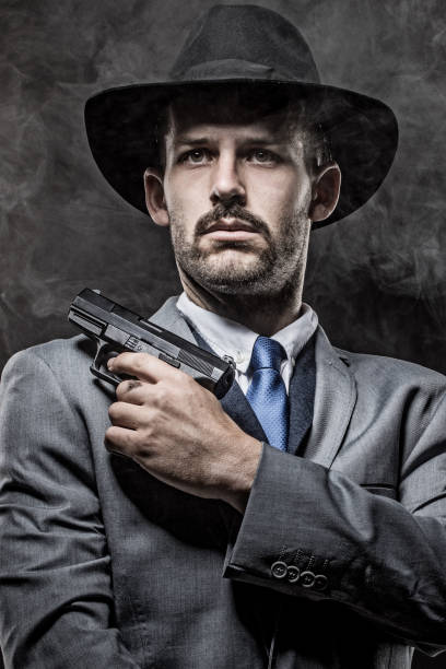 istock Italian Gangster Man 1139728629