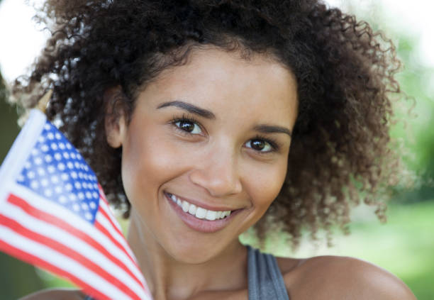 istock Happy Young American Woman 1139731865
