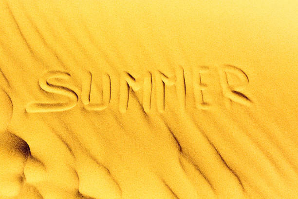 istock The word Summer is written on the sand 1139733002