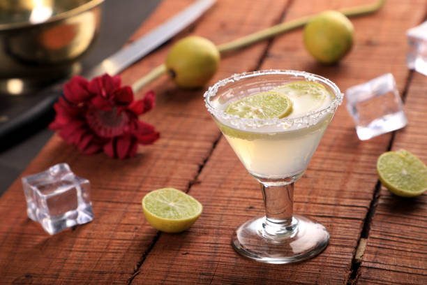 istock Cold Drink Lemonade in a Glass on a Wooden Background 1139734388