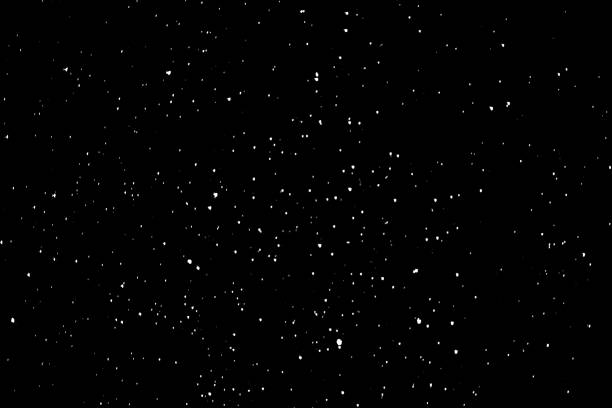 Background of real stars in the Northern winter sky.