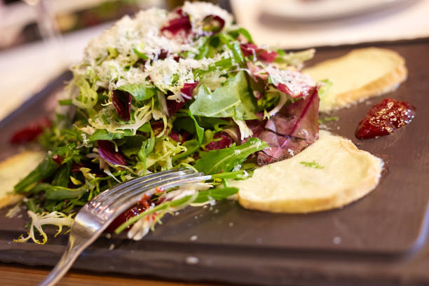 istock Fresh goat cheese salad on the Spanish restaurant 1139747482
