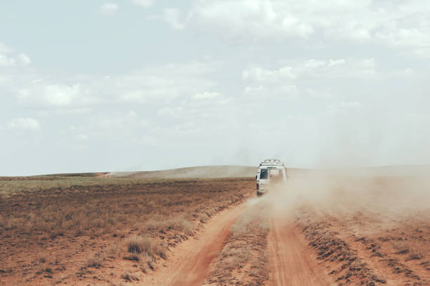Desert Car Travel,