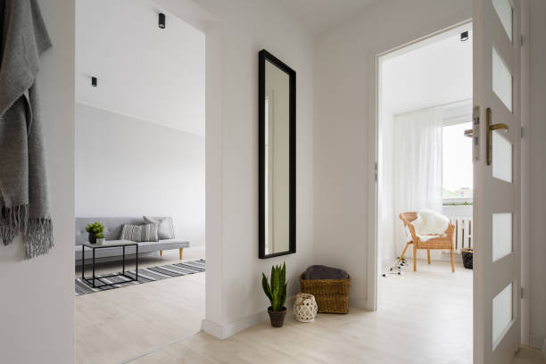 istock Home interior in scadinavian style 1139748134