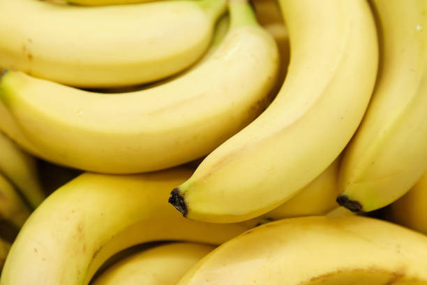 istock Fresh yellow bananas raw fruits 1139750984