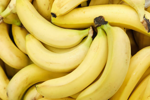 istock Fresh yellow bananas raw fruits 1139751000