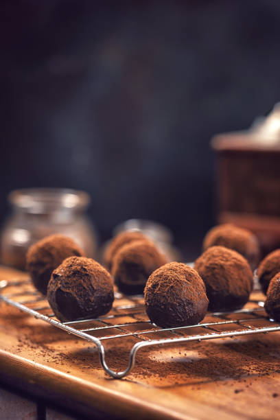 istock Delicious Homemade Chocolate Truffles 1139753426