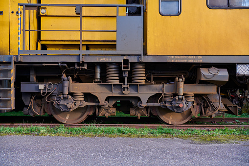 Machinery for repairing Railroad tracks