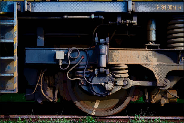 Machinery for repairing Railroad tracks