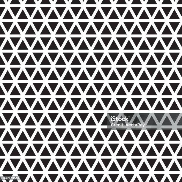 Seamless Triangle Pattern Background Stock Illustration - Download ...