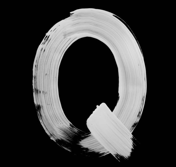 istock Paint brush Stroke Letter Q 1139777073