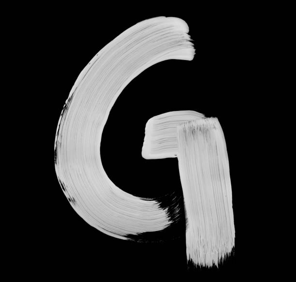 istock Paint brush Stroke Letter G 1139777083