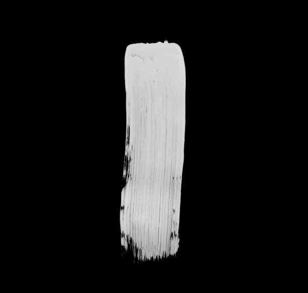 Paint brush Stroke Letter I