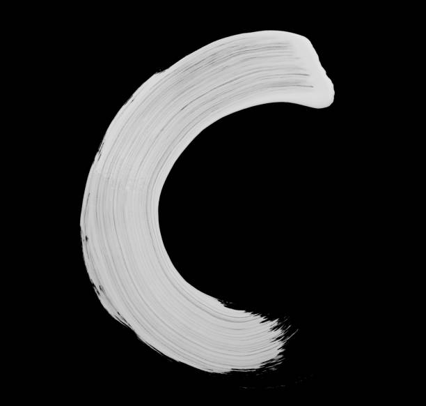 istock Paint brush Stroke Letter C 1139778215