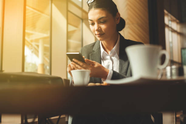 istock business woman working at office place 1139784308