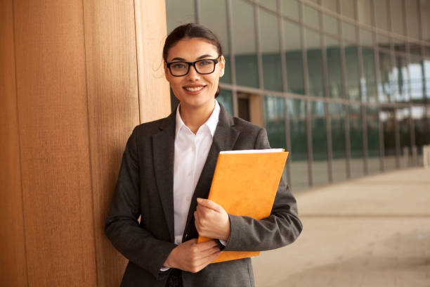 istock business woman working at office place 1139786191