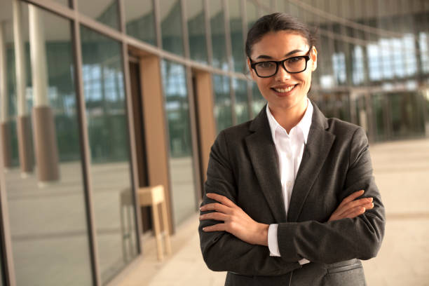 istock business woman working at office place 1139786355