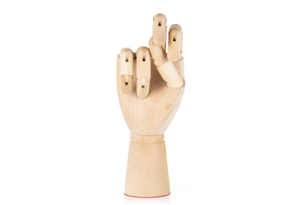 língua de sinal surda isolada no branco - deaf american sign language hand sign human hand - fotografias e filmes do acervo