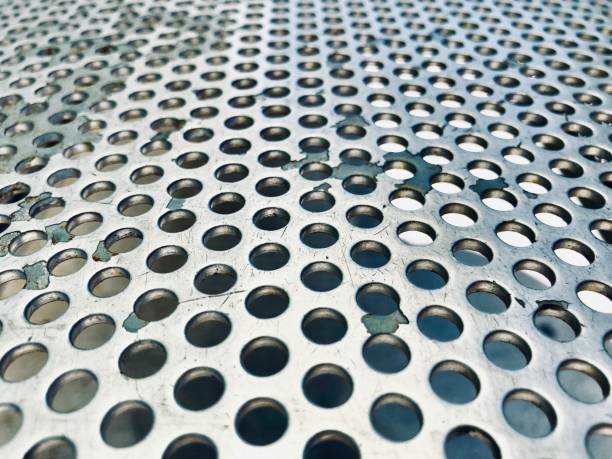 istock Texture background of Metal plane  with dust structure in perspective 1139787609