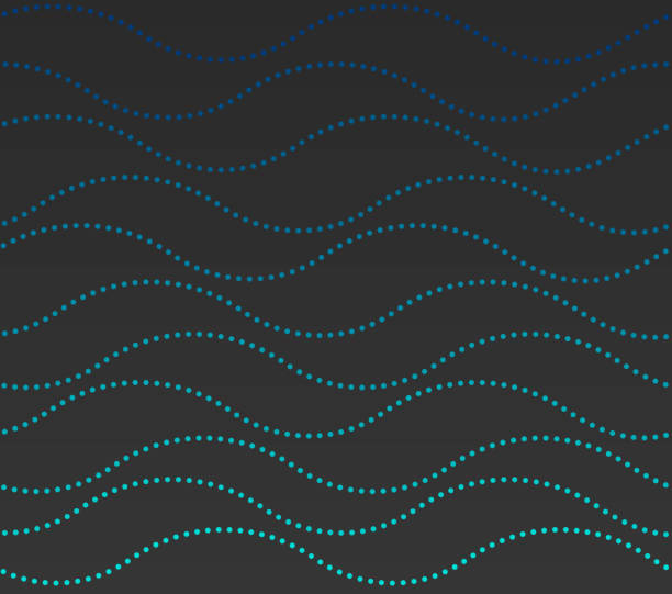 ilustrações, clipart, desenhos animados e ícones de fundo das ondas - wave pattern water seamless