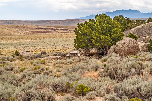 istock Wyoming Landscape with Blue Mountains 1139801174