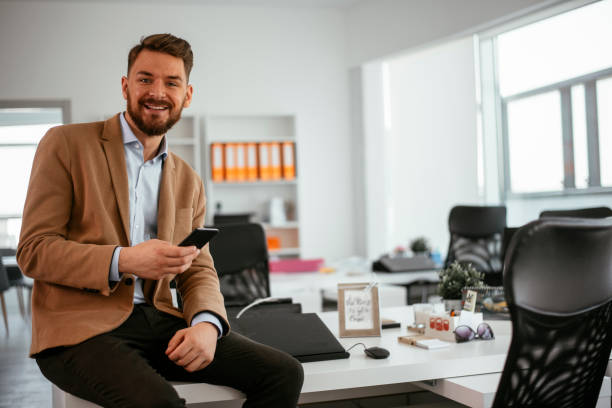 istock Businessman in the office 1139803829