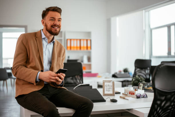 istock Businessman in the office 1139803929