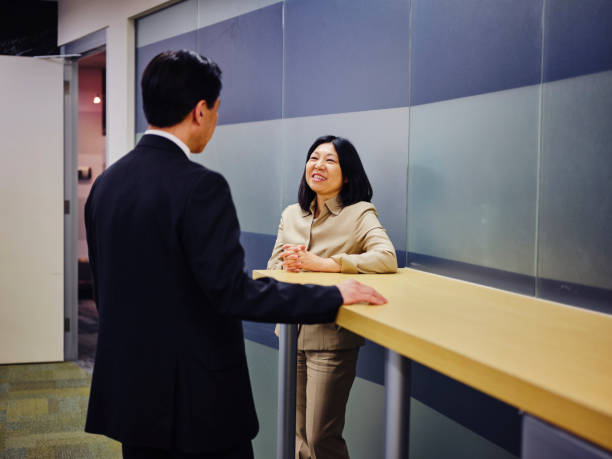 istock Japanese Business People in the Office 1139804965