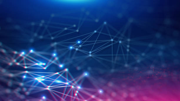 istock Geometric and Futuristic digital blockchain fintech technology. 1139805930
