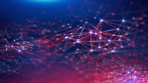istock Geometric and Futuristic digital blockchain fintech technology. 1139806026