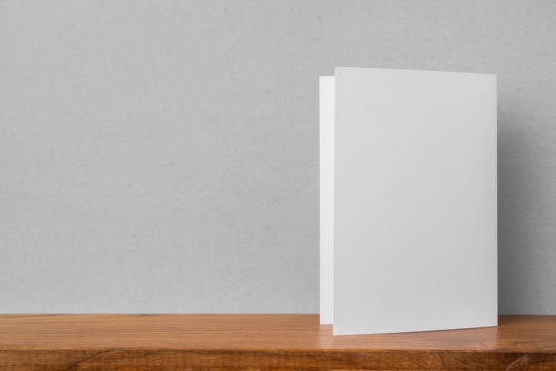 istock front view of greeting card on bookshelf and grey wall 1139807366