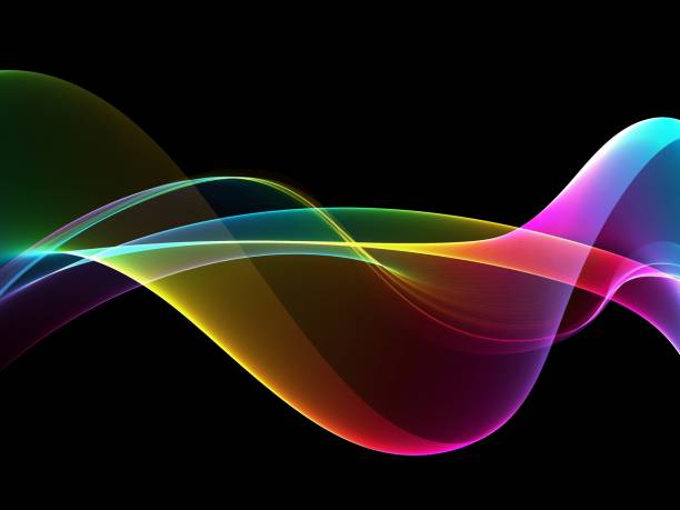istock Wave abstract images, color design Abstract colored wave 1139824540