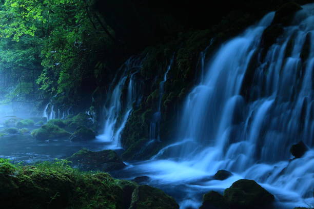 istock Akita Prefecture Summer Waterfall 1139825888