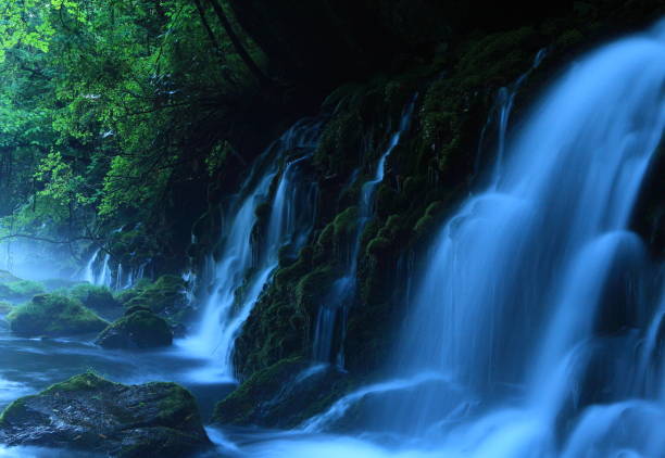 istock Akita Prefecture Summer Waterfall 1139826250
