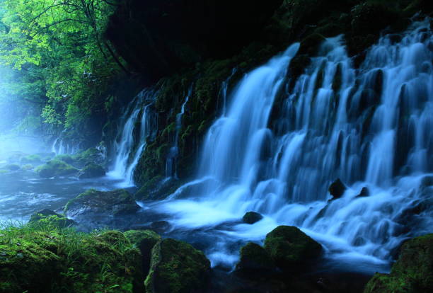 istock Akita Prefecture Summer Waterfall 1139827091