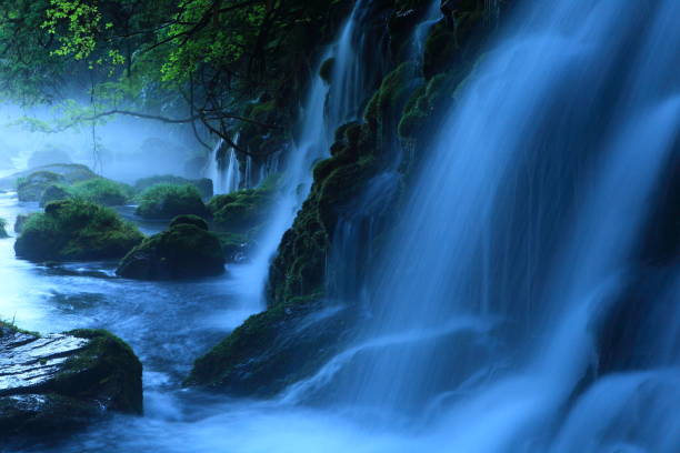 istock Akita Prefecture Summer Waterfall 1139834044