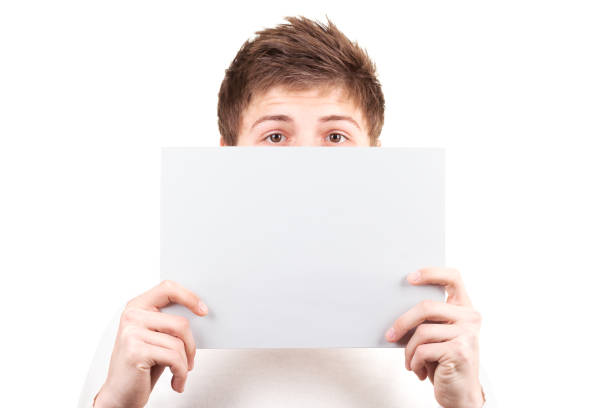 istock Young Man With A Sheet Of Paper 1139836503